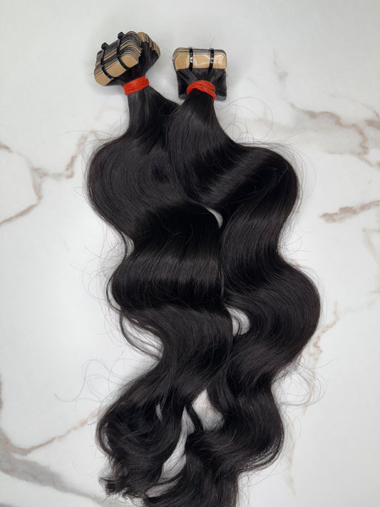 Asian Wavy Tape Ins